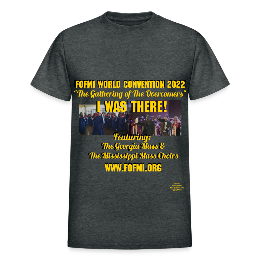 FOFMI World Convention 2022 Adult T-Shirt - deep heather
