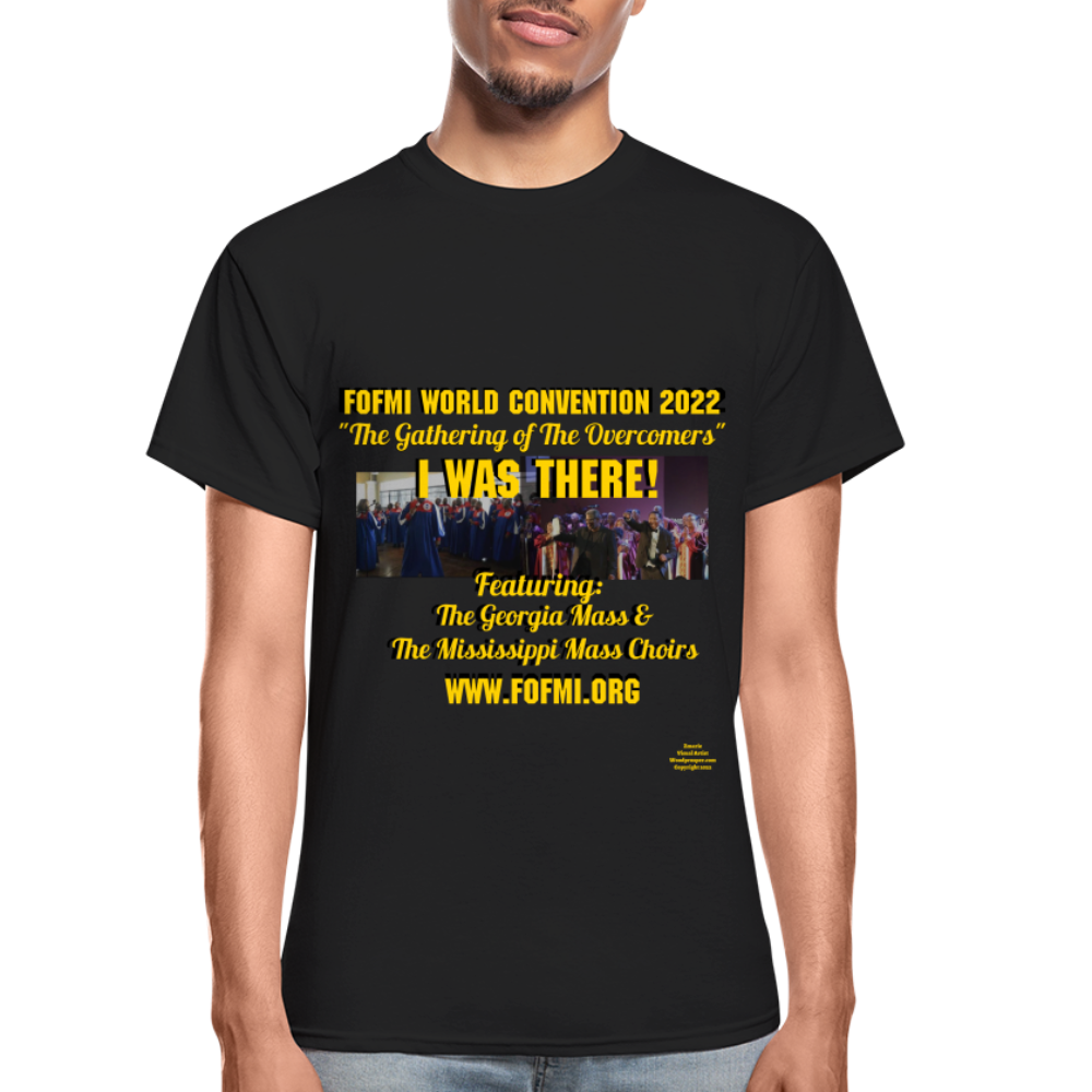 FOFMI World Convention 2022 Adult T-Shirt - black