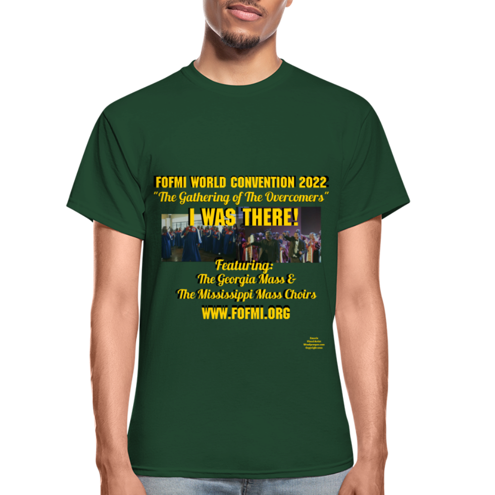 FOFMI World Convention 2022 Adult T-Shirt - forest green