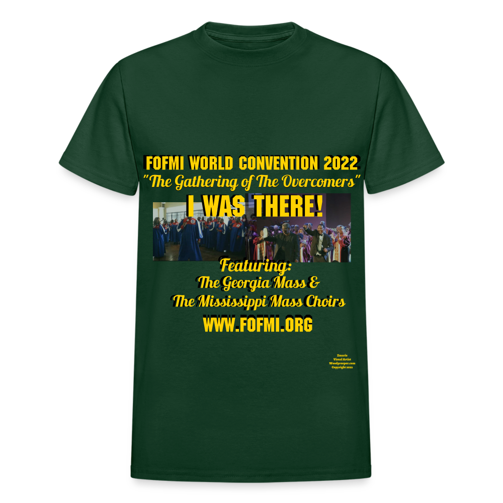 FOFMI World Convention 2022 Adult T-Shirt - forest green
