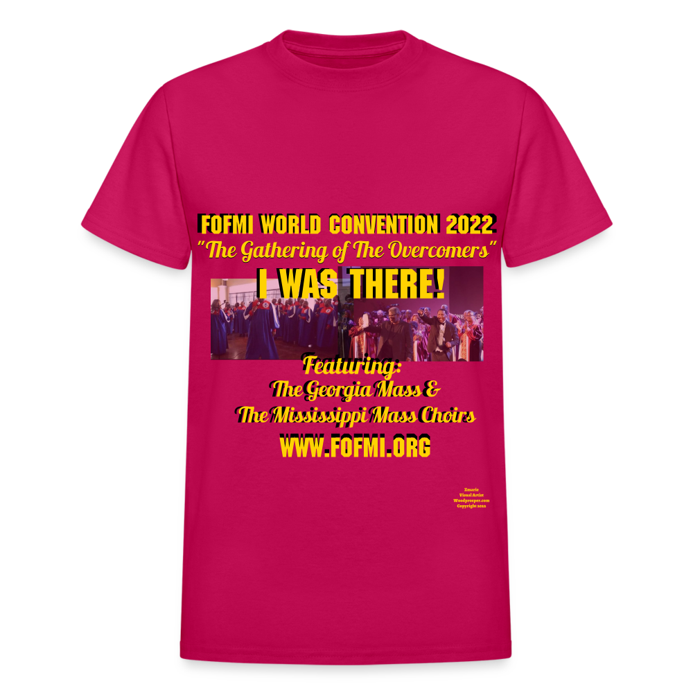 FOFMI World Convention 2022 Adult T-Shirt - fuchsia